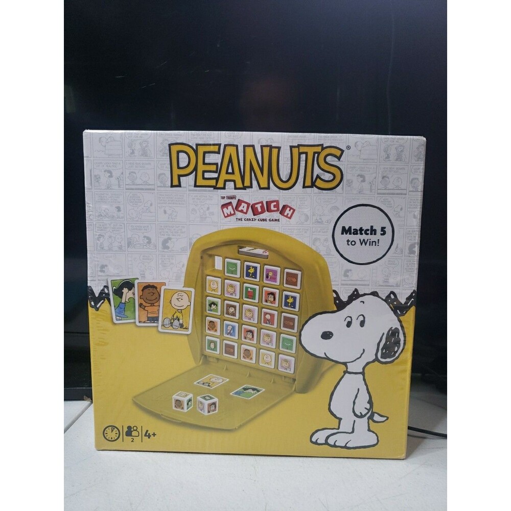 Peanuts Match ~ The Crazy Cube  Game Match 5 to Win ~ NEW Sealed